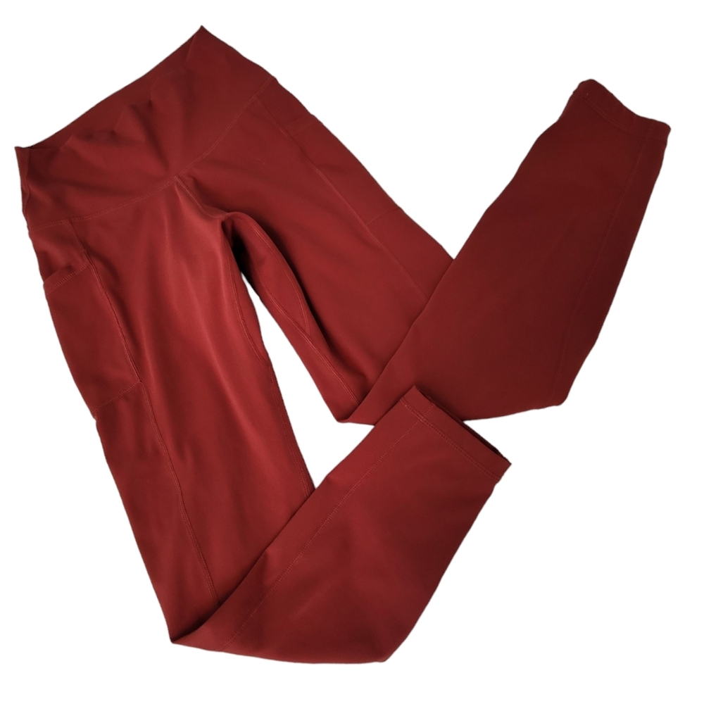 COLORFULKOALA | Rust Colored Leggings, Sz. Sm
